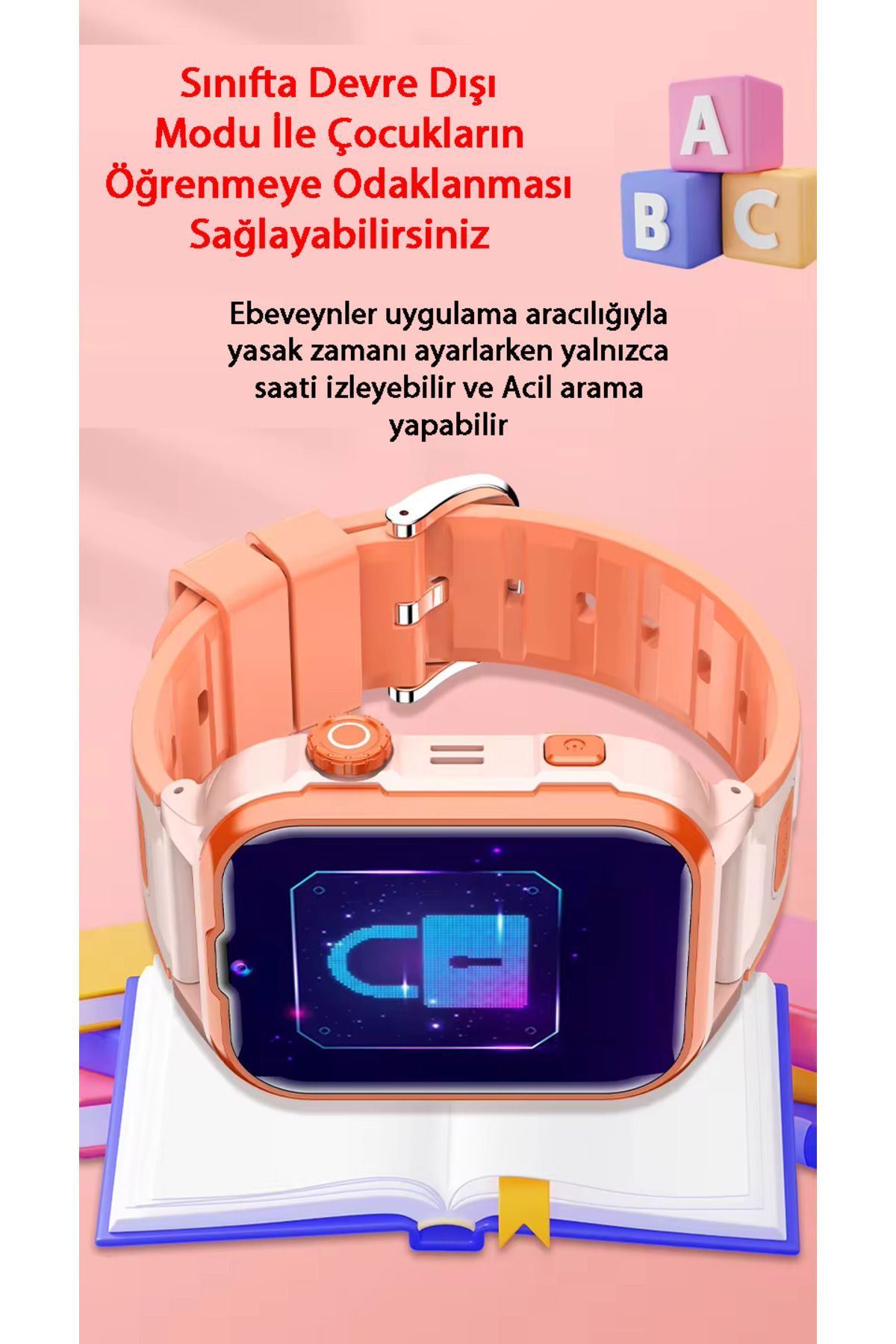 Smartberry Z50 Görüntülü Görüşme Gps Wıfı Net Konum Gizli Dinleme Akıllı Çocuk Takip Saati Sim Kartlı- Yeşil