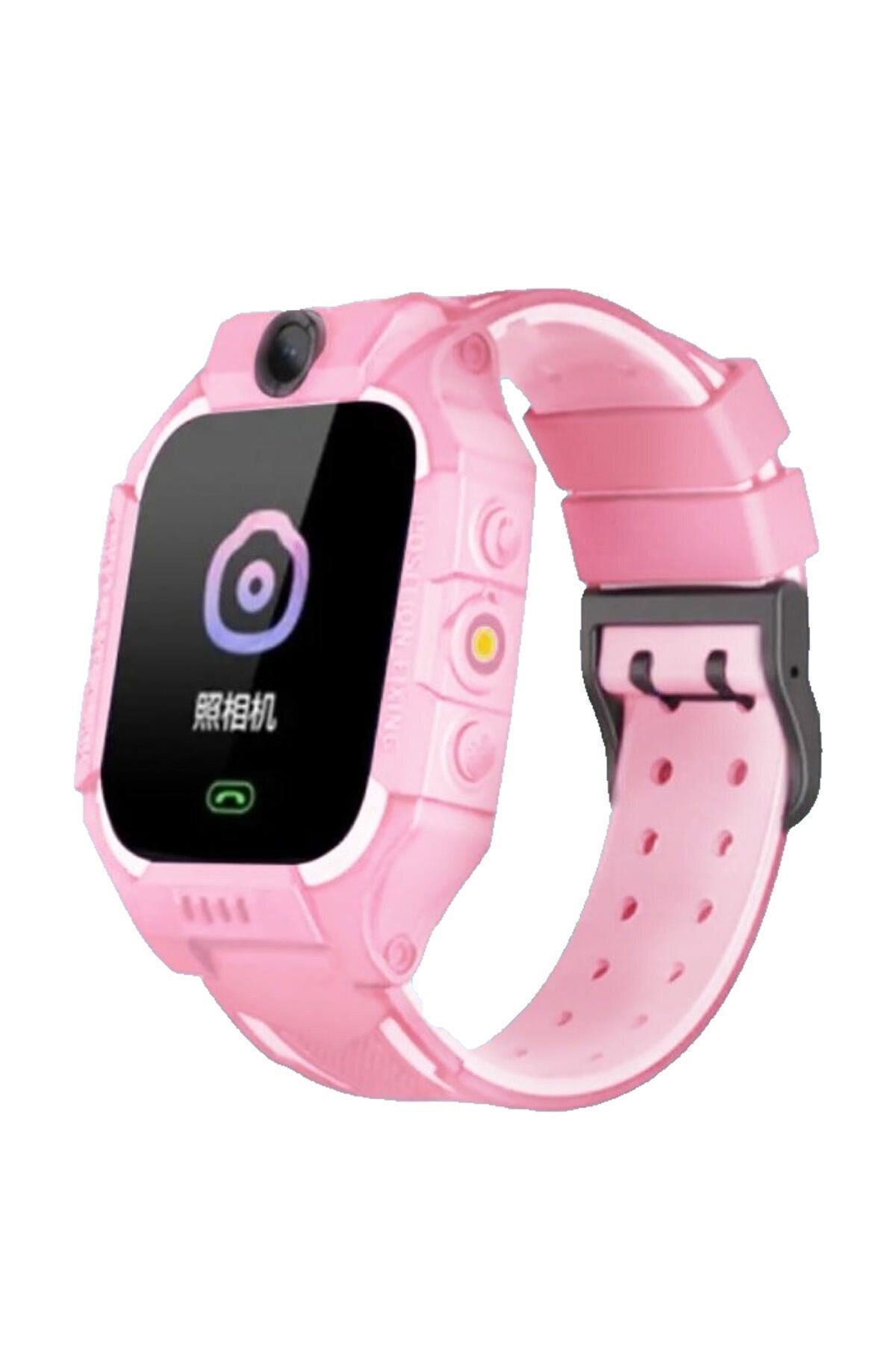 Smartberry Z2 Lbs Konumlu Akıllı Çocuk Takip Saati Sim Kartlı Arama, Kameralı, Gizli Dinleme Özellikli -pembe