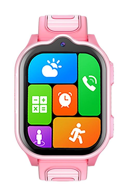 Z32 Görüntülü Görüşme Gps Wıfı Net Konum Gizli Dinleme Akıllı Çocuk Takip Saati Sim Kartlı - Pembe