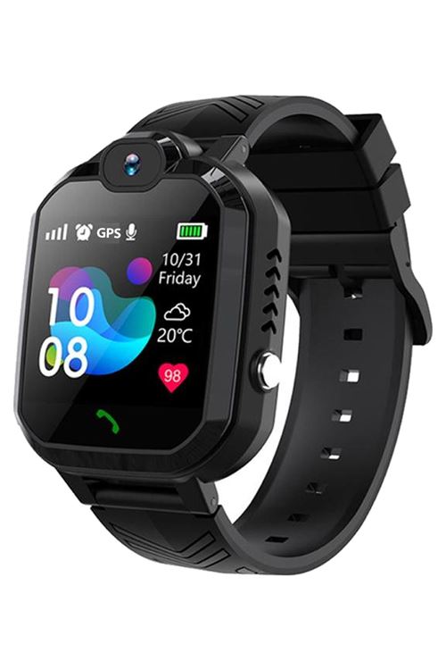 Smartberry Q20 GPS Konumlu Akıllı Çocuk Takip Saati Sim Kartlı Arama, Kameralı, Gizli Dinleme Özellikli - Siyah