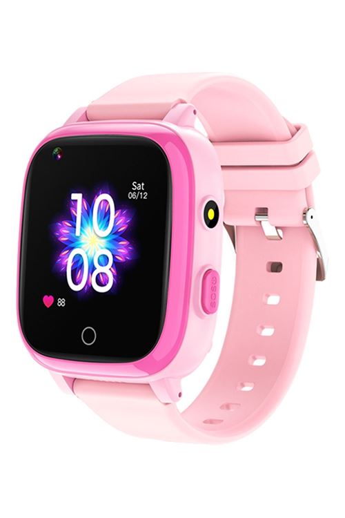 Z40 Görüntülü Görüşme Yüz Tanıma Gps Wıfı Konum Akıllı Çocuk Takip Saati Sim Kartlı - Pembe