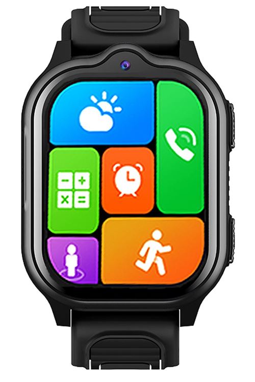 Z32 Görüntülü Görüşme Gps Wıfı Net Konum Gizli Dinleme Akıllı Çocuk Takip Saati Sim Kartlı - Siyah