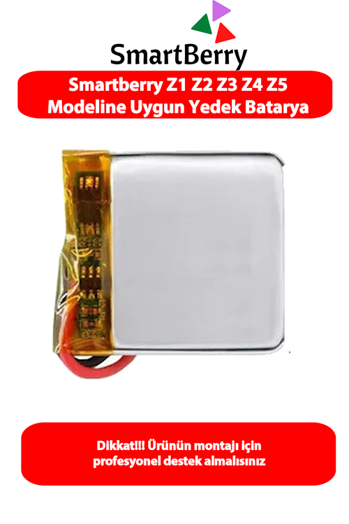 Z1 - Z2 - Z3 - Z4 - Z5 modeline uyumlu batarya / pil